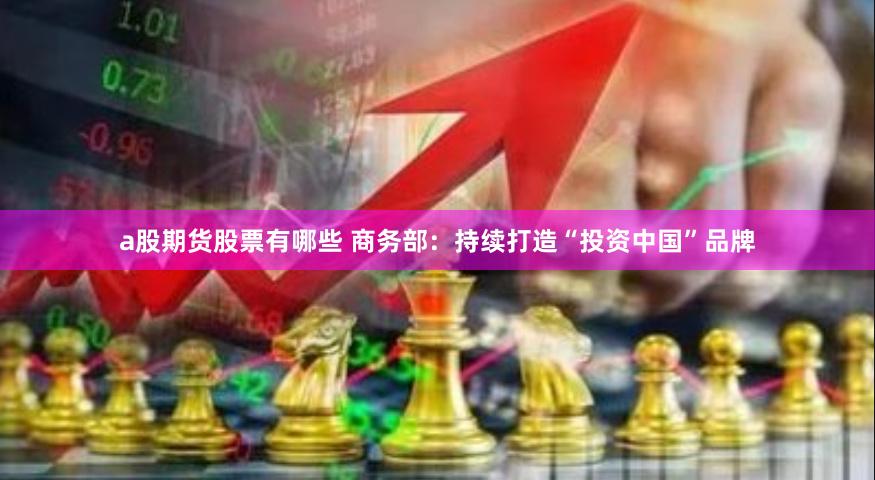 a股期货股票有哪些 商务部：持续打造“投资中国”品牌